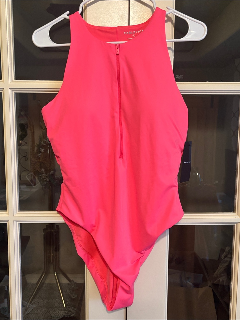 Fabletics Bright Pink Athletic One-Piece